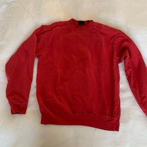Marino Infantry red crew neck sweatshirt